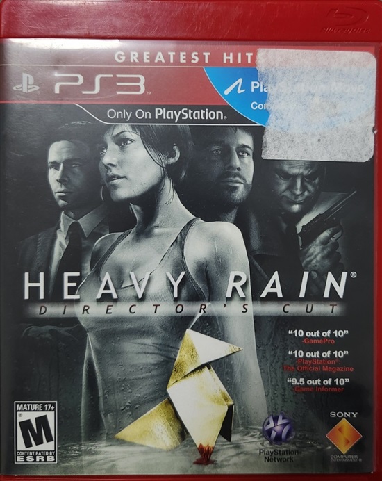 תמונה 1, Heavy Rain: Directors Cut (PS למכירה בתל אביב | משחקים וקונסולות  משחקים