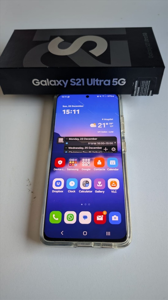 תמונה 1 ,galaxy S21 Ultra 5G למכירה בהוד השרון סלולרי  סמארטפונים