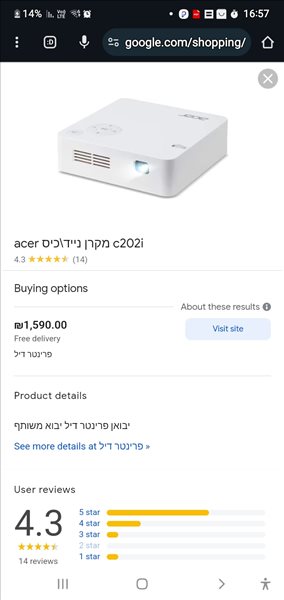 מוצרי חשמל מקרן 1 