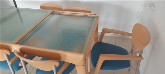 תמונה 1 ,שולחן אוכל למכירה בזכרון יעקב ריהוט  פינת אוכל