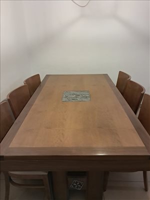 פינת אוכל ו6 כסאות 