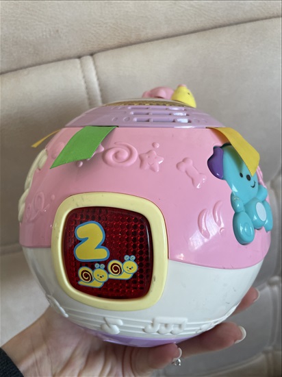 תמונה 5 ,כדור מעודד זחילה לתינוקת למכירה בירושלים לתינוק ולילד  משחקים וצעצועים