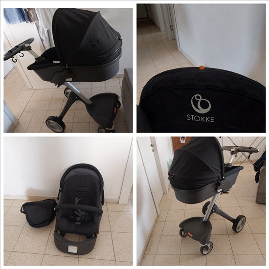 תמונה 2 ,עגלת סטוקי אמבטיה טיולון ותיק למכירה בבאר שבע לתינוק ולילד  עגלות ועגלות טיול