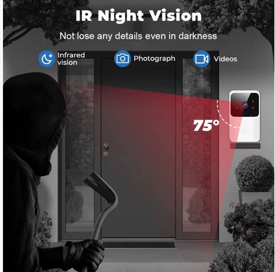 תמונה 8 ,מצלמת מסך לדלת wifi למכירה בפתח תקווה לבית  אחר