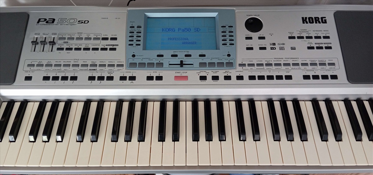 תמונה 1, KORG pa50sd למכירה בירושלים | כלי נגינה  אורגן