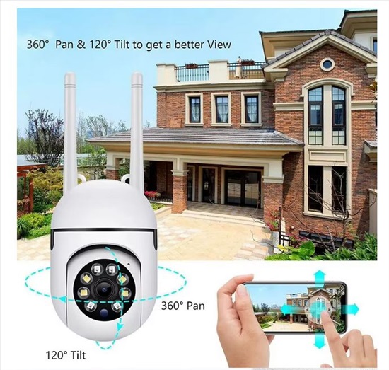 תמונה 5 ,מצלמת PTZ תומך wifi מתחברת לטל למכירה בפתח תקווה מיגון לבית ולעסק  אחר