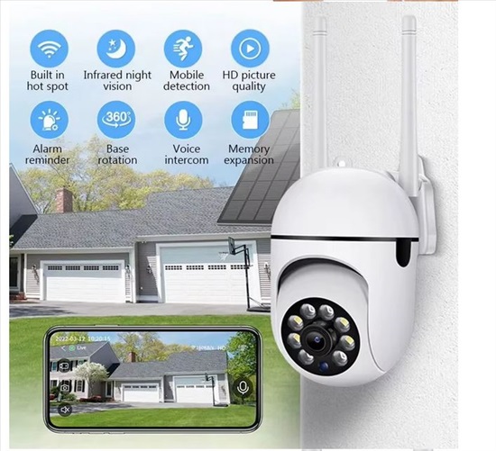 תמונה 6 ,מצלמת PTZ תומך wifi מתחברת לטל למכירה בפתח תקווה מיגון לבית ולעסק  אחר