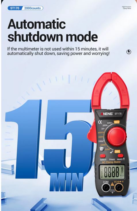 תמונה 6 ,ANENG ST170 Multimeter Digital למכירה בפתח תקווה כלי עבודה  אחר
