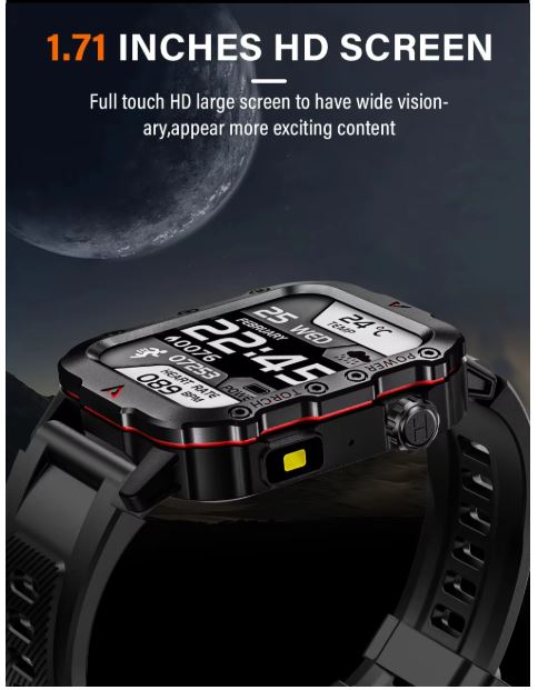 תמונה 5 ,LAXASFIT Men Sports SmartWatch למכירה בפתח תקווה תכשיטים  שעונים