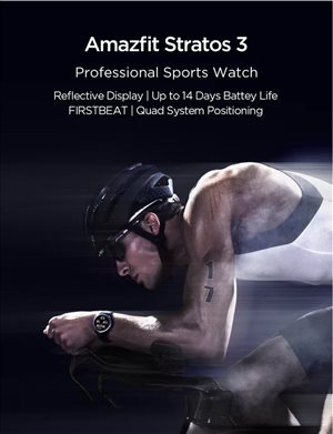 Amazfit Smart Watch Stratos 3 