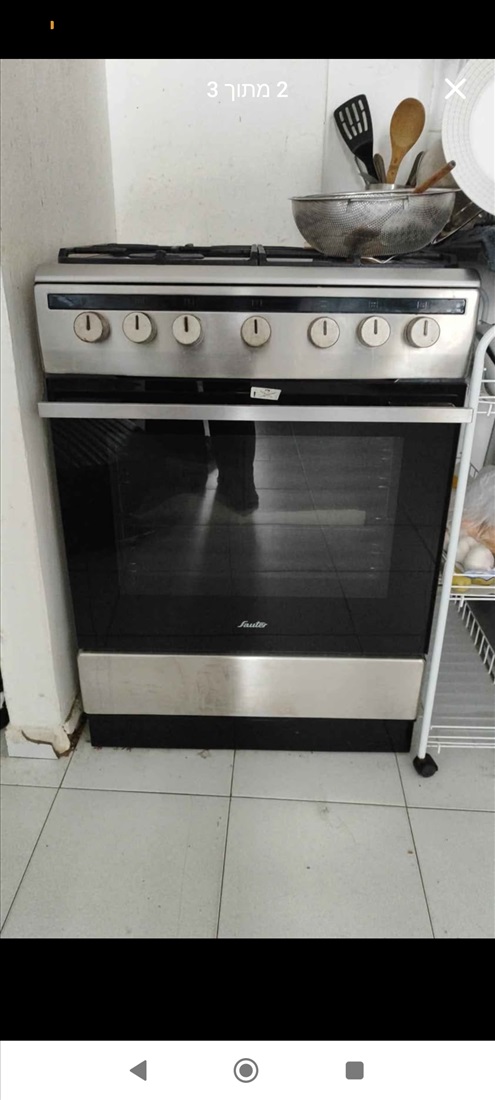 תמונה 1 ,מקרר, תנור ובסיס מיטה למכירה בתל אביב תכולת דירה  שונות