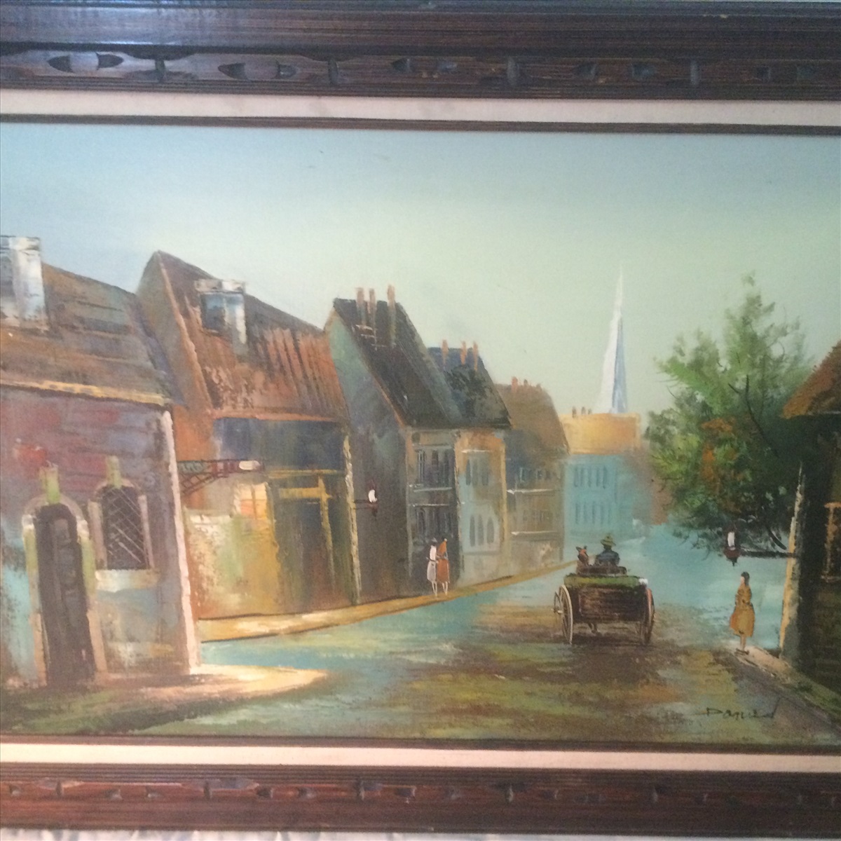 תמונה 1, Old-time Street  תמונת רחוב למכירה בירושלים | אומנות  ציורים