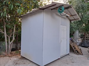לגינה - מחסן על גלגלים חדש יפייפה ש... 
