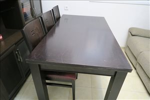 שולחן וכסאות סלון 
