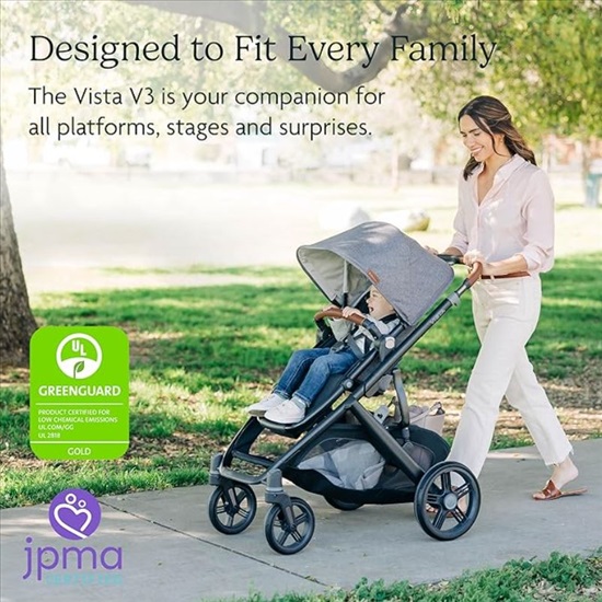תמונה 4 ,עגלת UPPAbaby Vista V3 למכירה בתל אביב לתינוק ולילד  עגלות ועגלות טיול