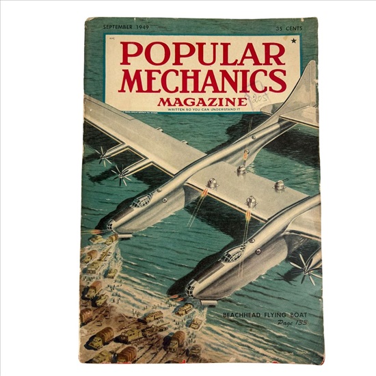 תמונה 1 ,Popular Mechanics Magazine  למכירה בנתניה ספרות ומאמרים  שונות