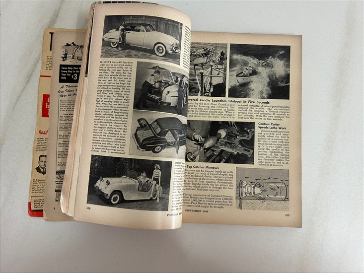 תמונה 6 ,Popular Mechanics Magazine  למכירה בנתניה ספרות ומאמרים  שונות