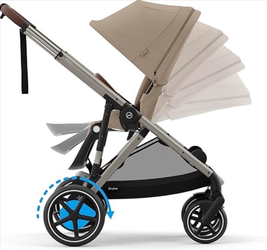 תמונה 2 ,עגלת סייבקס e-Gazelle S עם סיו למכירה בתל אביב לתינוק ולילד  עגלות ועגלות טיול