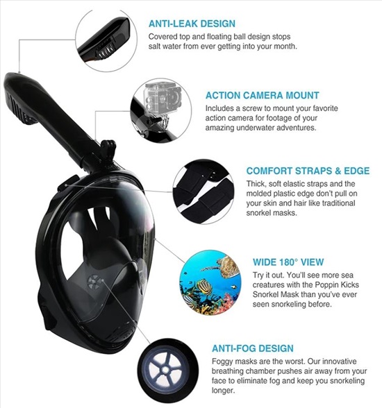 תמונה 5 ,Professional Snorkeling Diving למכירה בפתח תקווה לתינוק ולילד  שונות