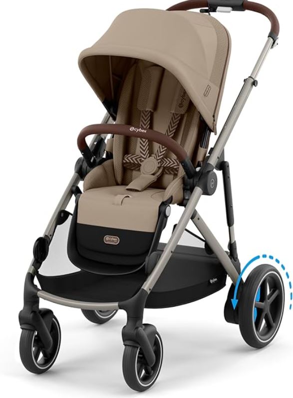 תמונה 1 ,עגלת סייבקס e-Gazelle S עם סיו למכירה בתל אביב לתינוק ולילד  עגלות ועגלות טיול