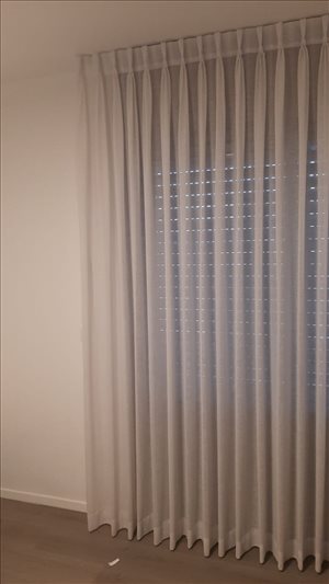 לבית - וילון כולל מסילה <br>       