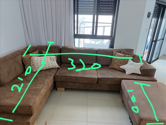 תמונה 2, ספת שזלונג עם הדום מושלמת למכירה באשקלון | ריהוט  ספות