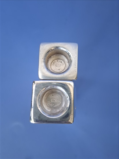 תמונה 4 ,פמוטים (silver (13cm  למכירה ברמת גן חפצי נוי  אחר