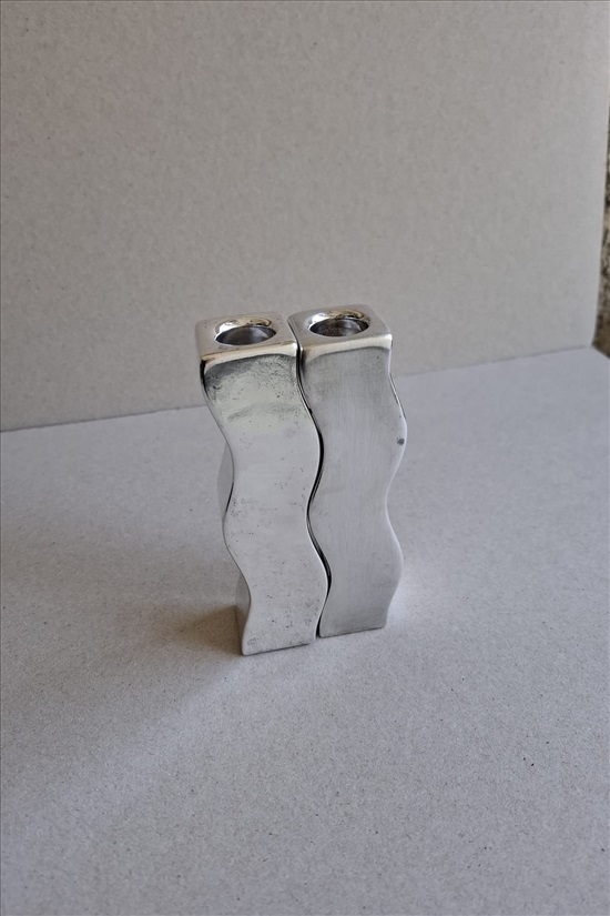 תמונה 6 ,פמוטים (silver (13cm  למכירה ברמת גן חפצי נוי  אחר
