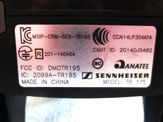 תמונה 5 ,אוזניות  SSEINNHISER TR 175 למכירה בקרית מוצקין סטריאו ונגנים  שונות