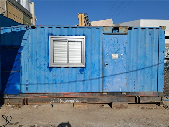 תמונה 2 ,מכולה 6 מטר למכירה באשדוד מבנים ניידים  קראוון