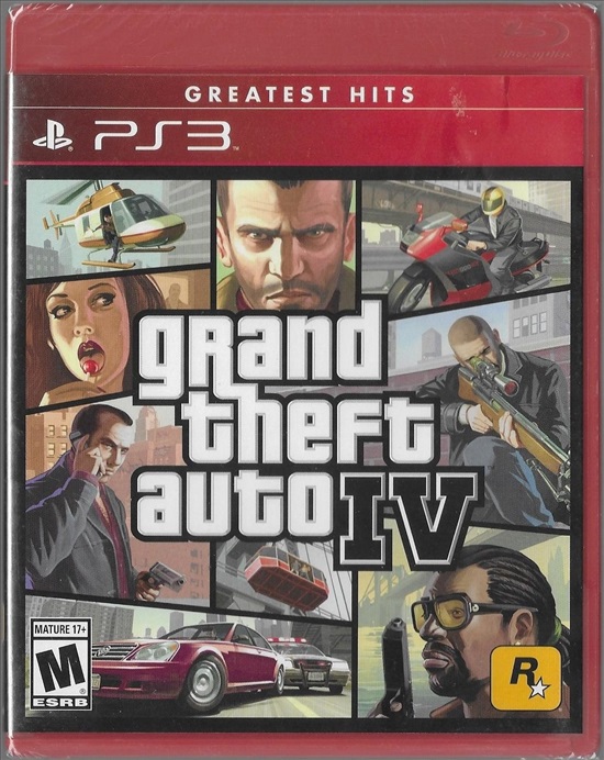 תמונה 1 ,GTA IV ג'י-טי-איי אייבי סוני 3 למכירה בחולון משחקים וקונסולות  פלייסטיישן 3