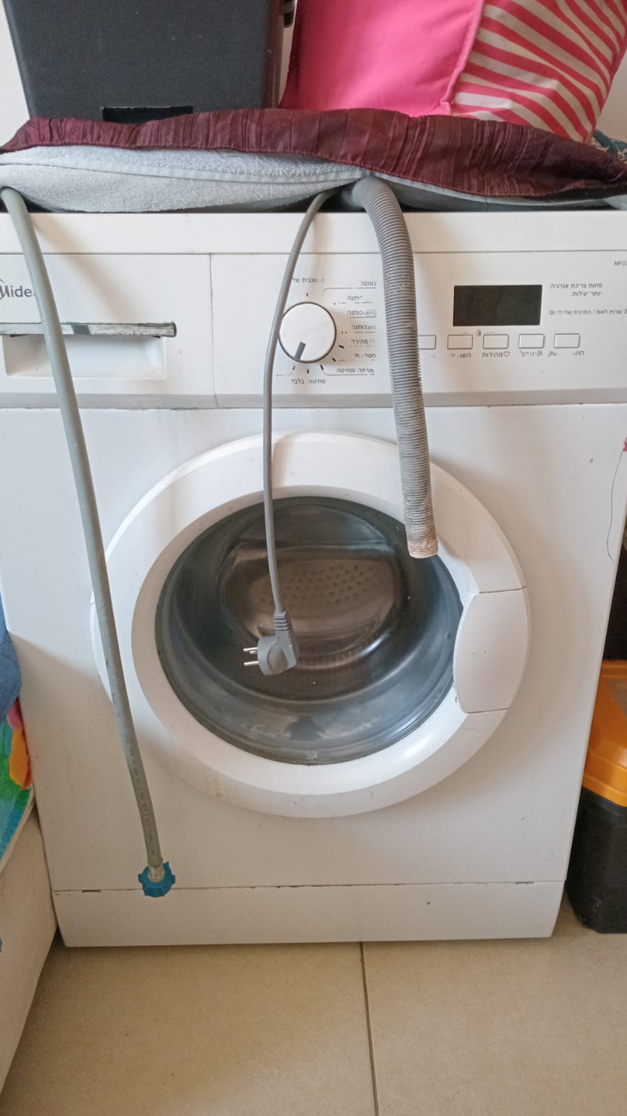 תמונה 1, מכונת כביסה midea למכירה בפתח תקווה | מוצרי חשמל  מכונת כביסה