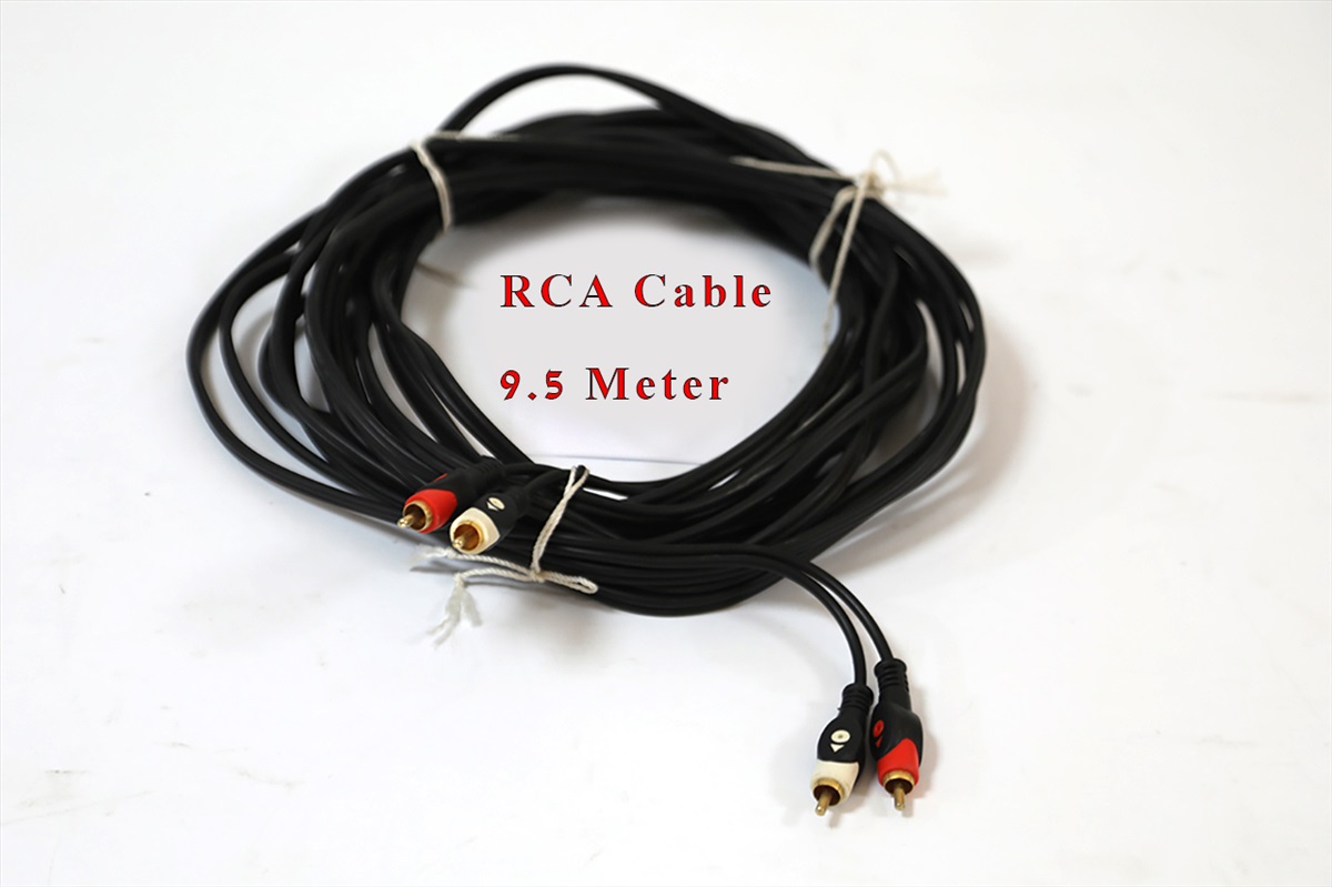 תמונה 1, כאבל RCA באורך 9.5 מתר למכירה בעכו | סטריאו ונגנים  אביזרים