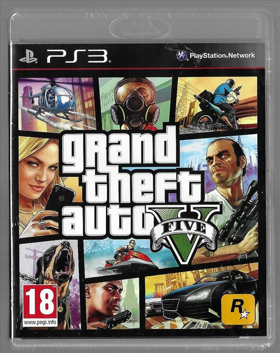 תמונה 1 ,GTA V FIVE  למכירה בחולון משחקים וקונסולות  פלייסטיישן 3