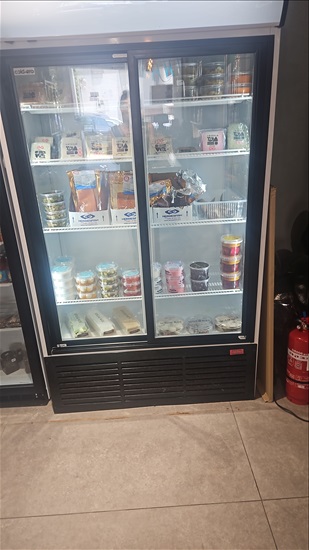תמונה 1 ,מקרר 2 דלתות  למכירה בבית שמש ציוד לעסקים  מקרר