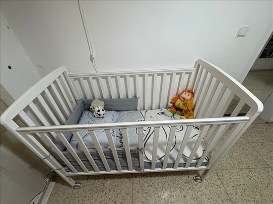 תמונה 1 ,מיטת תינוק למכירה בפתח תקווה לתינוק ולילד  מיטות ולולים