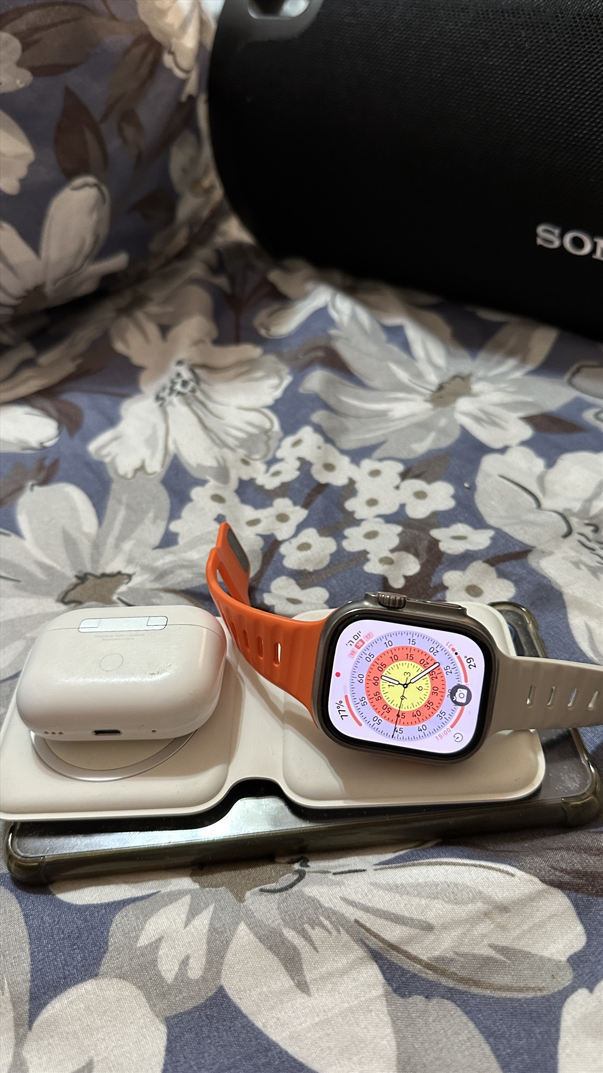 תמונה 1, מטען אלחוטי כפול Apple.  למכירה בבאר שבע | סלולרי  מטען לנייד