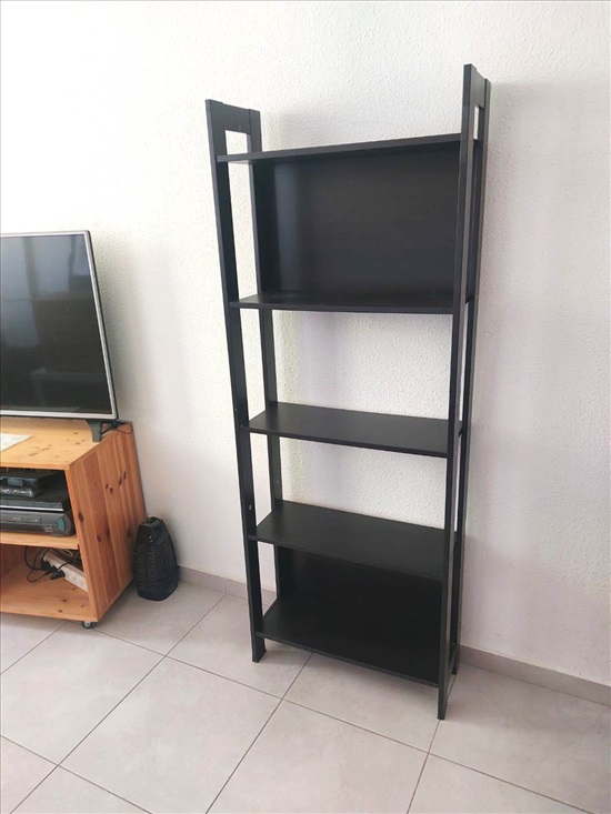 תמונה 2 ,כוננית חום כהה 24x62x165 ס"מ למכירה בהרצליה ריהוט  כוורת