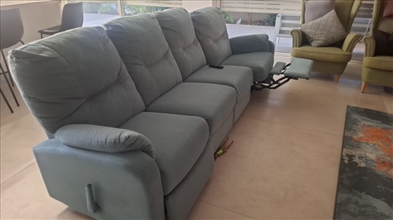 תמונה 1 ,ספת רילקסון עם ריקליינרים למכירה בעתלית ריהוט  ספות