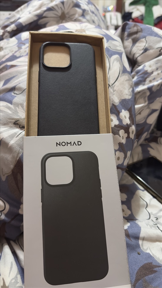 תמונה 1 ,כיסוי עור NOMAD לאייפון 14 פ.מ למכירה בבאר שבע סלולרי  מגיני מסך וכיסויים