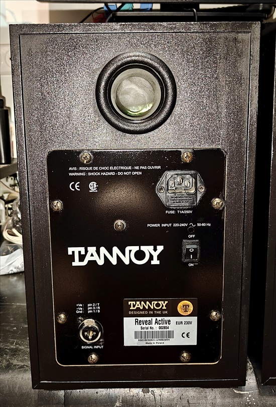 תמונה 7 ,מוניטורים מקצועיים של TANNOY  למכירה בתל אביב ציוד לדיג'יי ואולפנים  מוניטורים