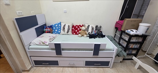 תמונה 3 ,מיטת חבר נפתחת כחדשה למכירה  למכירה בקרית ים ריהוט  חדרי שינה