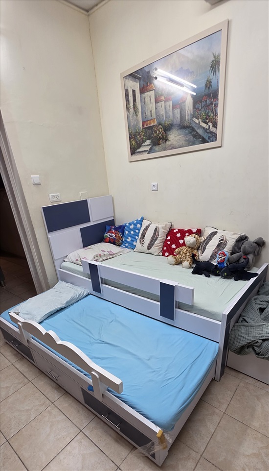 תמונה 5 ,מיטת חבר נפתחת כחדשה למכירה  למכירה בקרית ים ריהוט  חדרי שינה