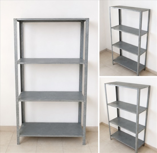 תמונה 2 ,כוננית מתכת אל-חלד 60x140 ס"מ למכירה בהרצליה ריהוט  כוורת