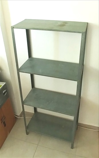 תמונה 5 ,כוננית מתכת אל-חלד 60x140 ס"מ למכירה בהרצליה ריהוט  כוורת