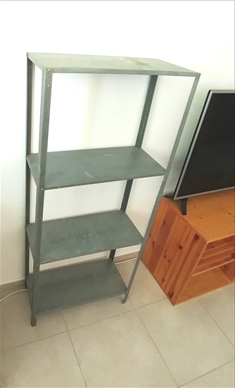 תמונה 3 ,כוננית מתכת אל-חלד 60x140 ס"מ למכירה בהרצליה ריהוט  כוורת