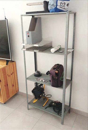 תמונה 6 ,כוננית מתכת אל-חלד 60x140 ס"מ למכירה בהרצליה ריהוט  כוורת