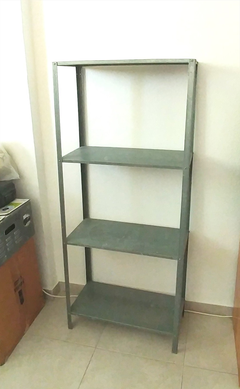 תמונה 4, כוננית מתכת אל-חלד 60x140 סמ למכירה בהרצליה | ריהוט  כוורת