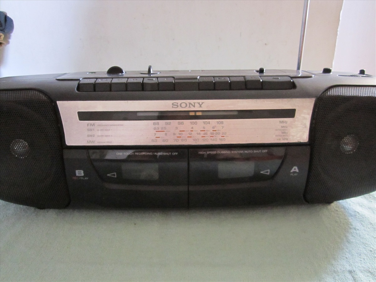 תמונה 1, רדיו קלטת SONY CFC W338S למכירה בקרית מוצקין | סטריאו ונגנים  טייפ