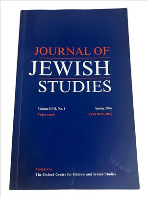 Journal of Jewish Studies 